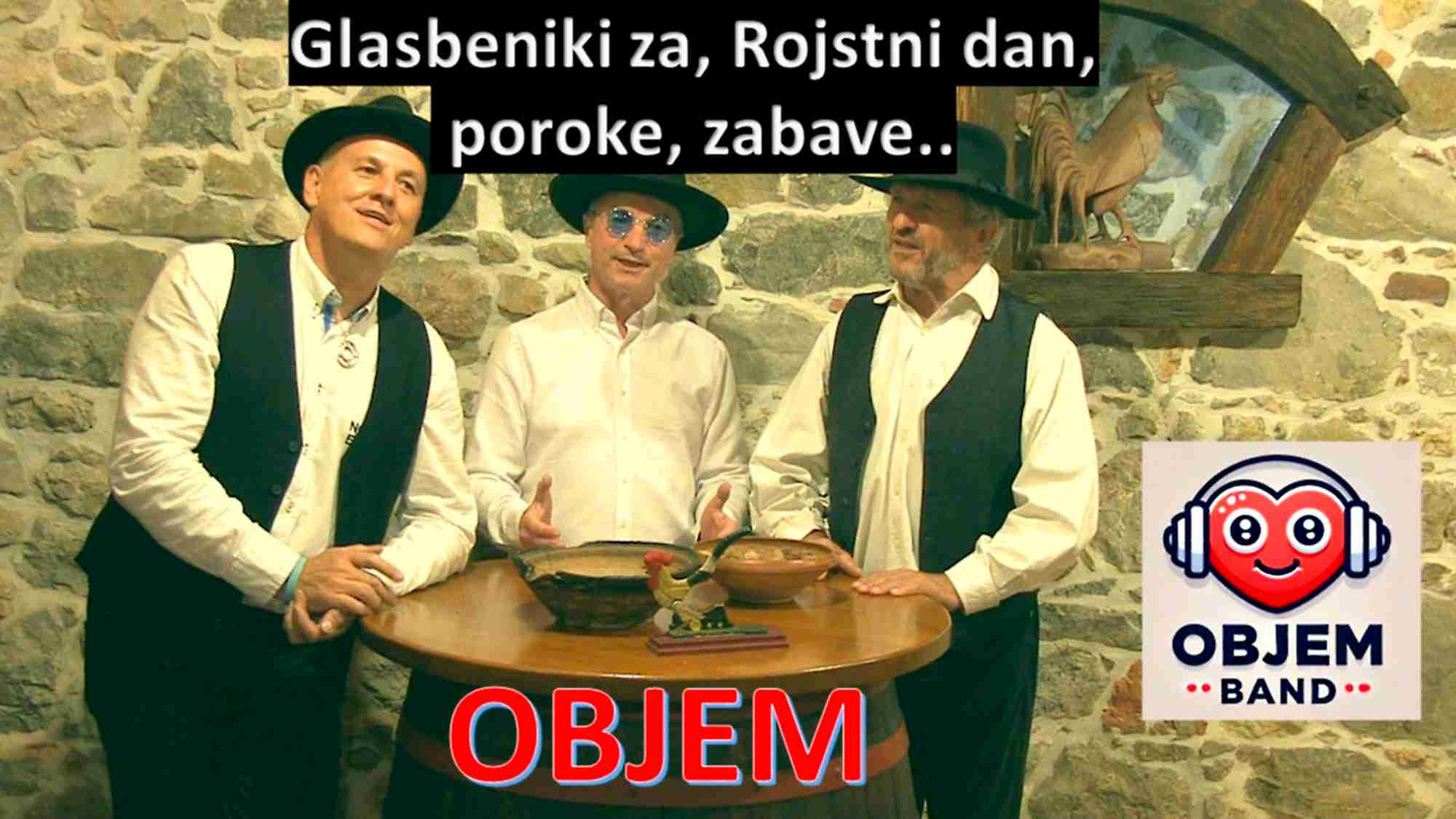 V dolini tihi je vasica mala besedilo, akordi Objem Band